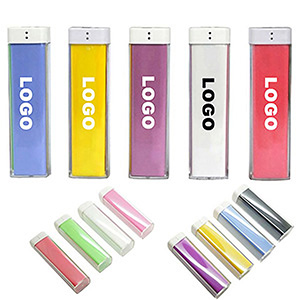 Clear 2200 mAh Lipstick Power Bank