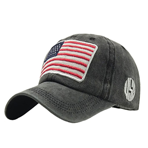 USA Baseball Cap American Flag Embroidered Adjustable Hat