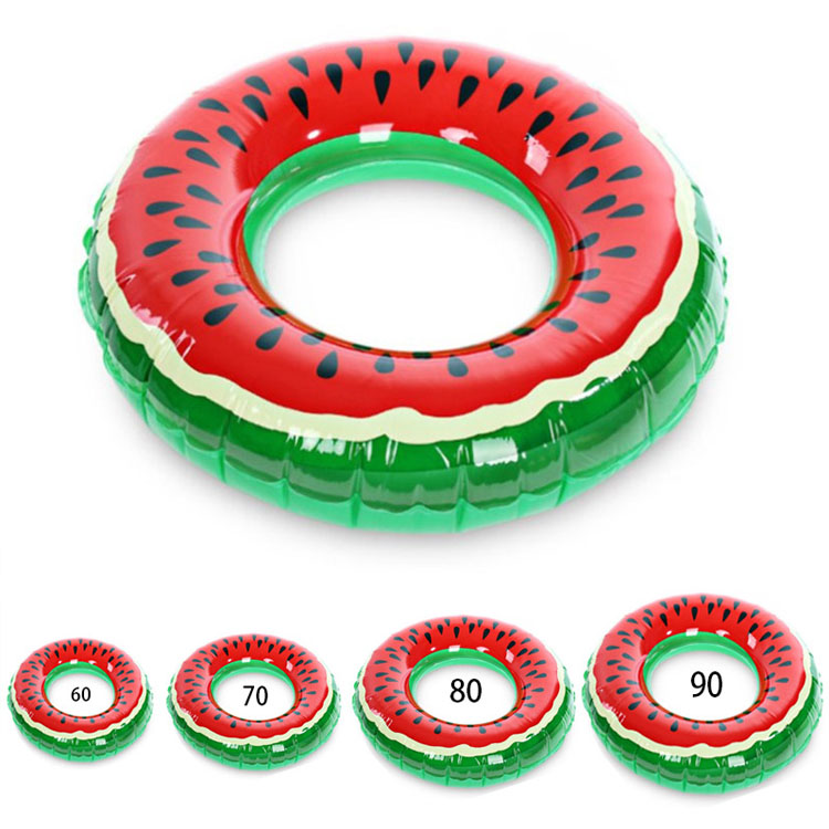 Branded Watermelon Swimming Ring Stock Watermelon Swim Ring