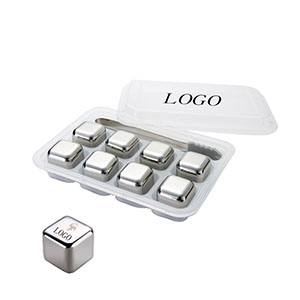 Bar stainless steel ice cubes
