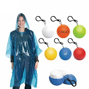 Keychain Ball Poncho