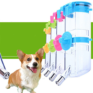 Pet Water Dispenser Dog Water Drink Bottle Hanging Cat Feeder