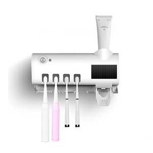 LED Disinfection Toothbrush Holder